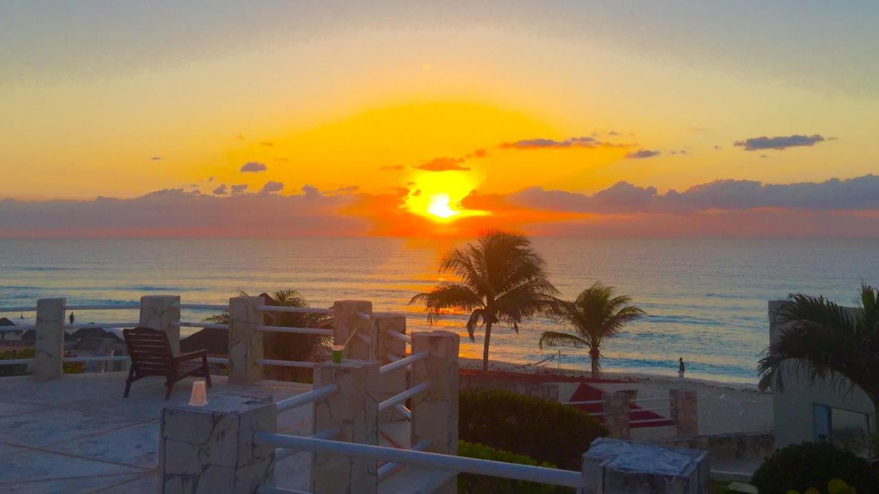 Preciosos Estudio Vista Al Mar O Jardin Cancun Bagian luar foto