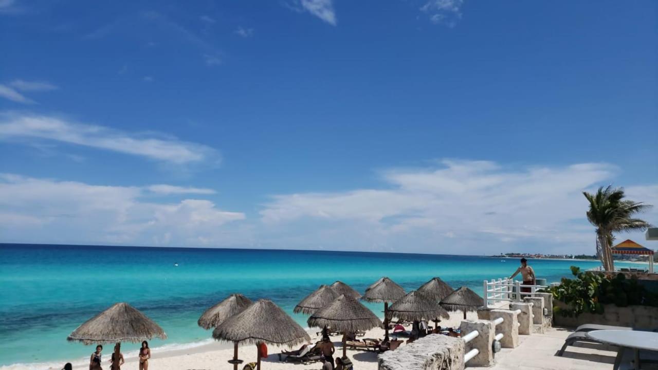 Preciosos Estudio Vista Al Mar O Jardin Cancun Bagian luar foto