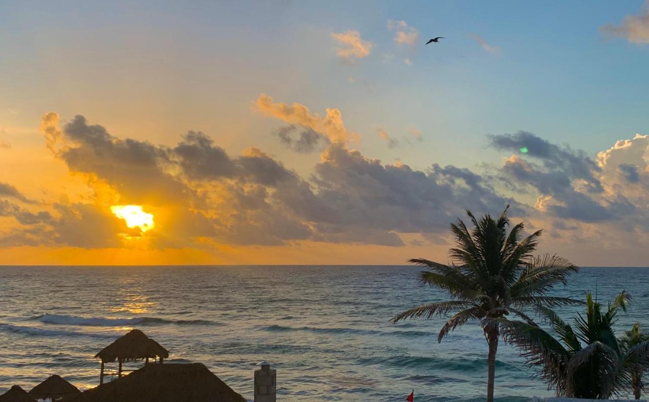 Preciosos Estudio Vista Al Mar O Jardin Cancun Bagian luar foto