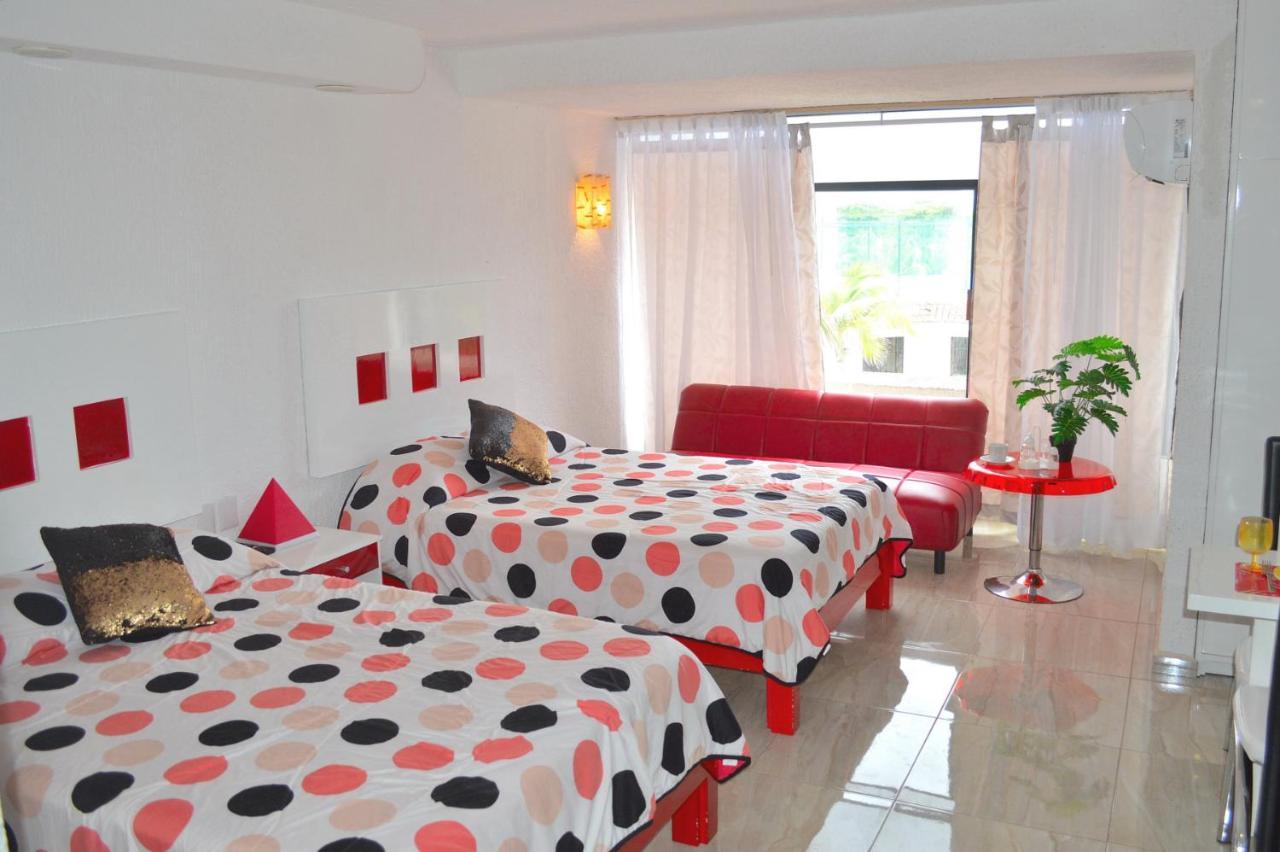 Preciosos Estudio Vista Al Mar O Jardin Cancun Bagian luar foto