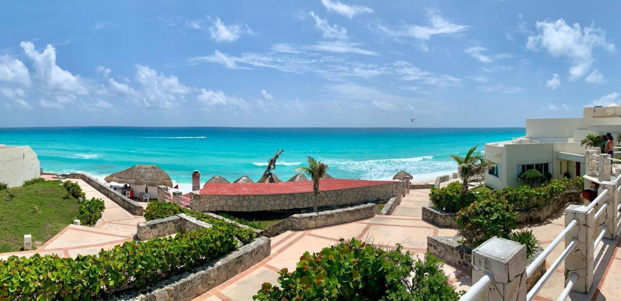Preciosos Estudio Vista Al Mar O Jardin Cancun Bagian luar foto