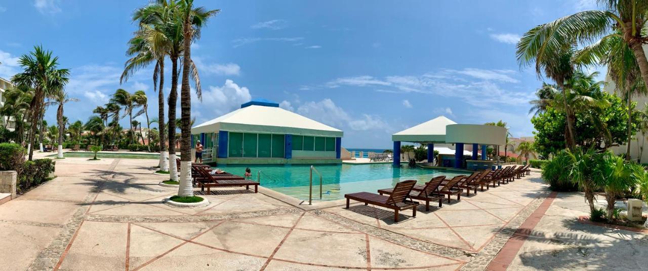Preciosos Estudio Vista Al Mar O Jardin Cancun Bagian luar foto