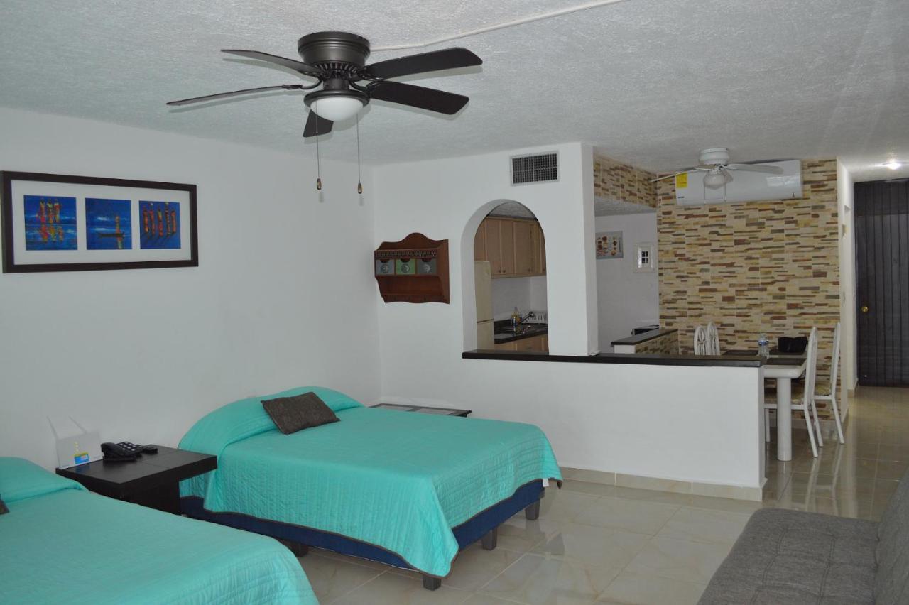 Preciosos Estudio Vista Al Mar O Jardin Cancun Bagian luar foto
