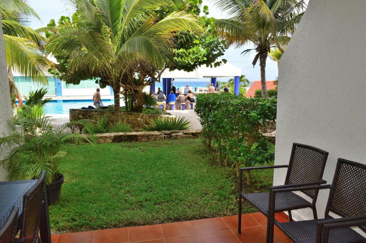 Preciosos Estudio Vista Al Mar O Jardin Cancun Bagian luar foto