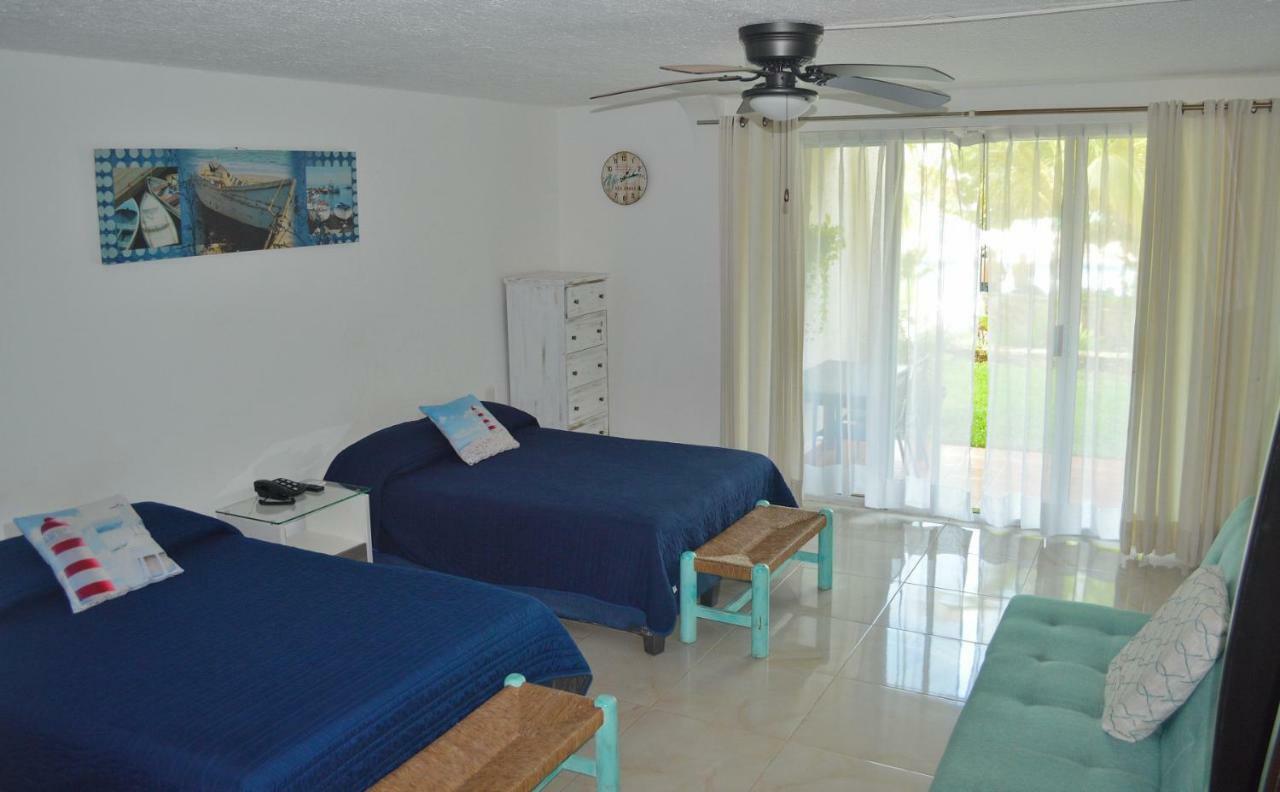Preciosos Estudio Vista Al Mar O Jardin Cancun Bagian luar foto