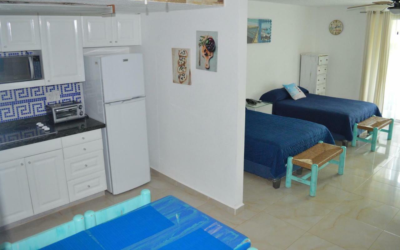 Preciosos Estudio Vista Al Mar O Jardin Cancun Bagian luar foto